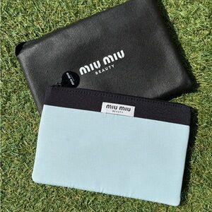 Miu miu makeup bag pouch